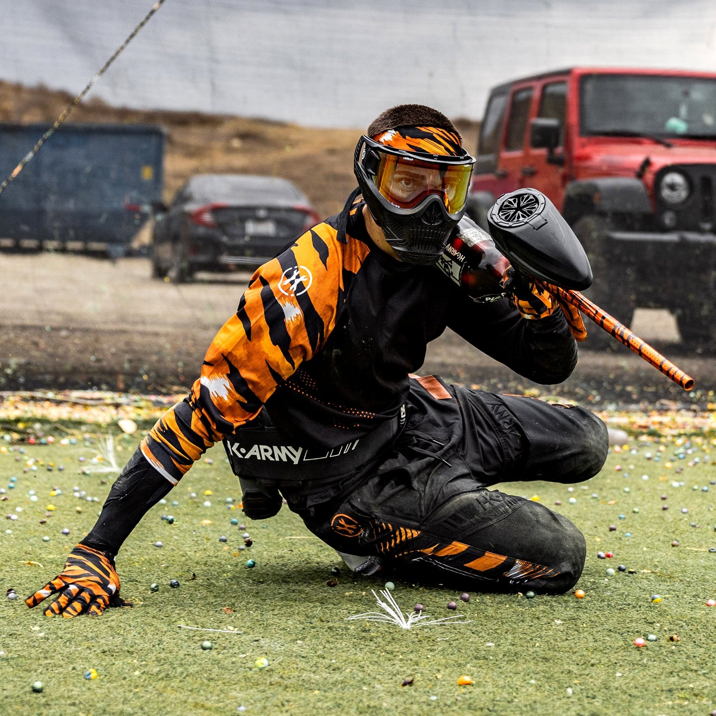 All-purpose paintball gloves